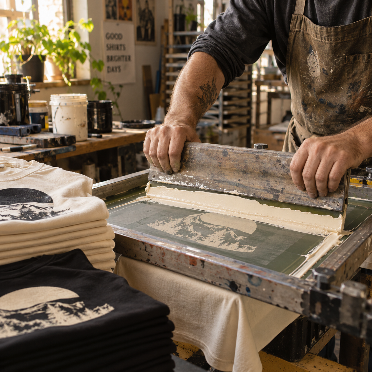 Kingdom Apparel print studio